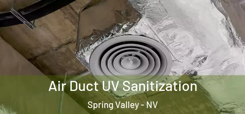 Air Duct UV Sanitization Spring Valley - NV