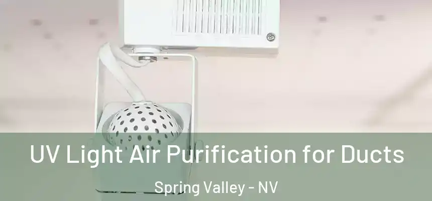 UV Light Air Purification for Ducts Spring Valley - NV
